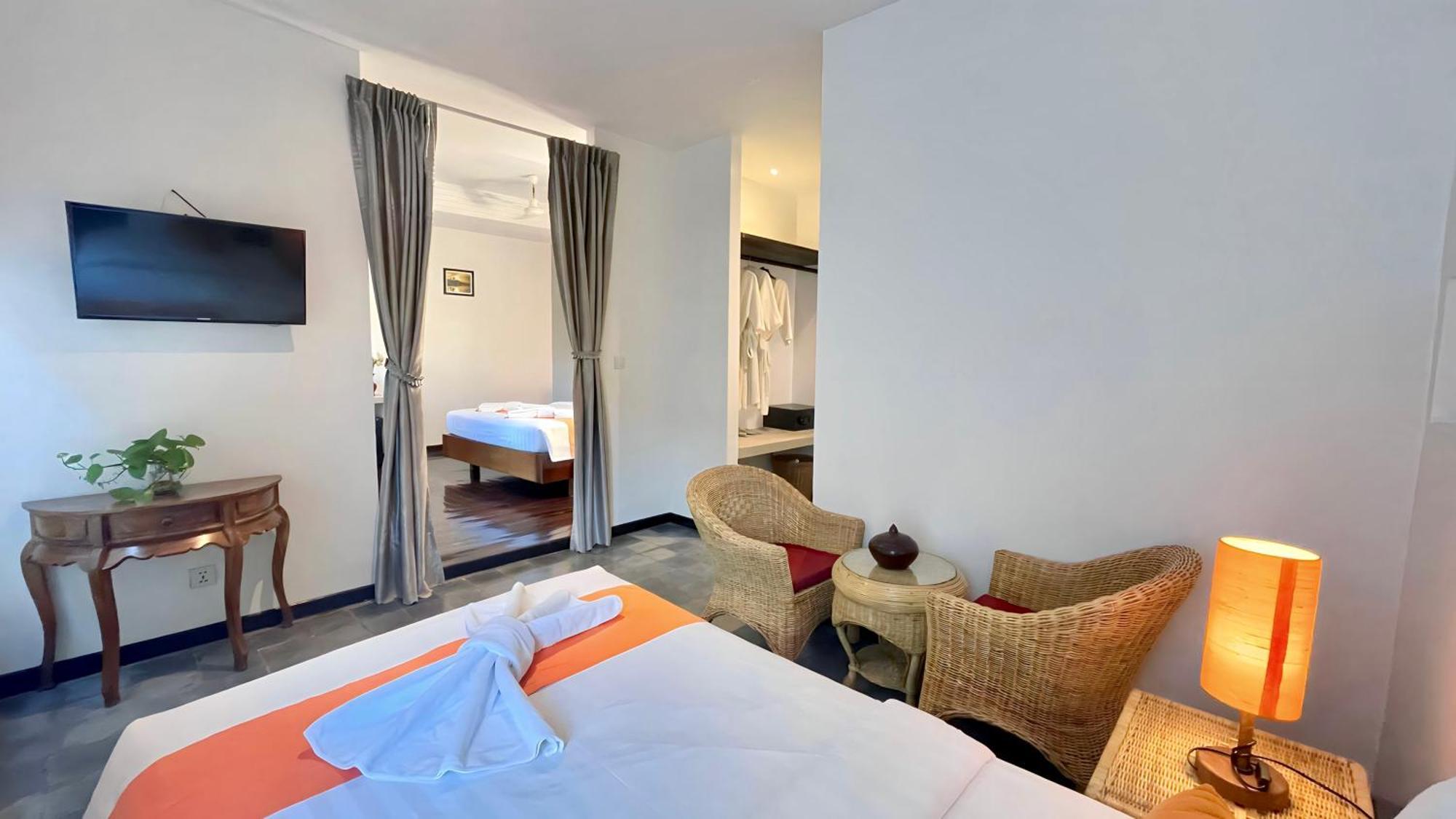 Hotel Boutique Indochine D'Angkor Siem Reap Zimmer foto